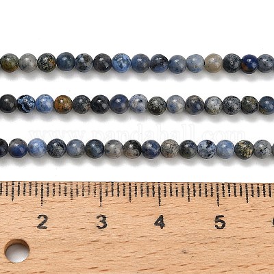 Натуральные нити из бисера G-Z116-A26-3mm-1