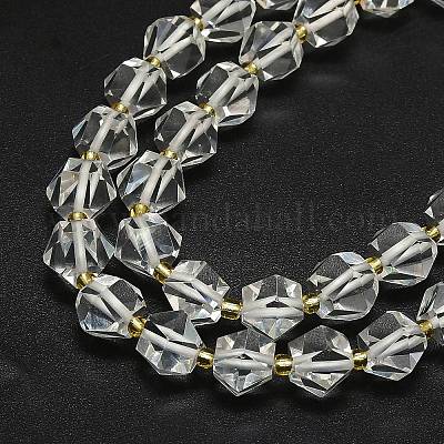 Синтетический кристалл кварца бусины нити G-I376-A10-01-1