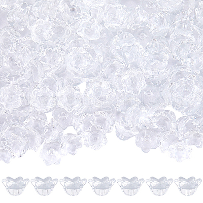 200 шт. стеклянные колпачки для изготовления колокольчиков GLAA-SP0001-03B-1