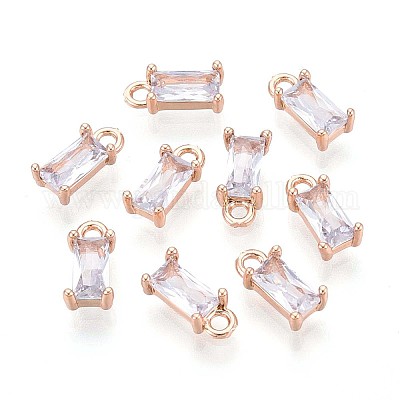 Прозрачные стеклянные амулеты GLAA-T007-13H-1