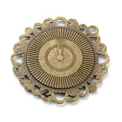 Сеттинги для кабошонов или кулона PALLOY-P224-03AB-1