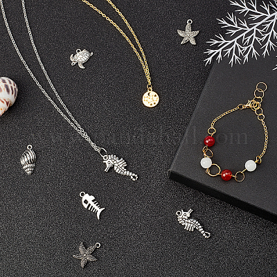 Наборы ювелирных изделий на тему океана своими руками DIY-PH0004-69-1