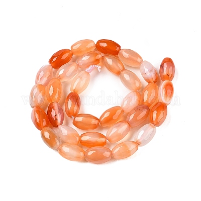 Натуральный розовый агат бисер нитей G-T138-180H-1