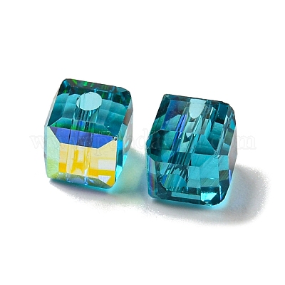 Гальванические стеклянные бусины EGLA-Z004-04A-04-1