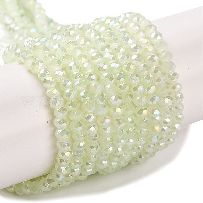 Запекание гальванических нитей стеклянных бусин DGLA-A039-J2MM-B17-1