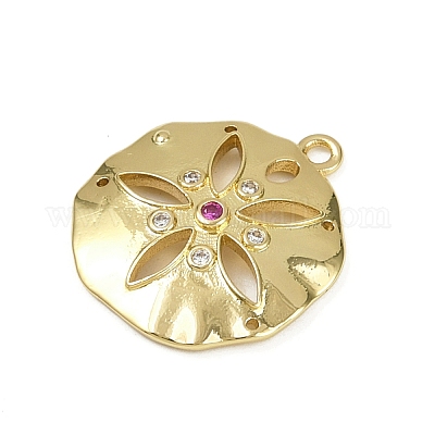 Латунные микро проложить кубического циркония подвески KK-M322-38G-1