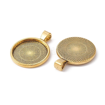 Сеттинги для кулона(кабошонов) PALLOY-YW0001-69AG-1