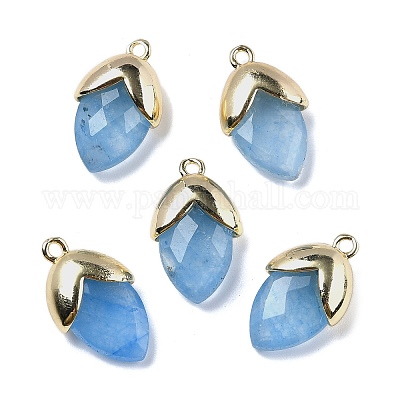 Подвески из натурального окрашенного нефрита G-U019-03A-10-1