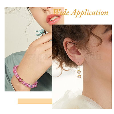 200шт 2 стиля ccb пластиковые рамки для бусин CCB-HY0001-10-1