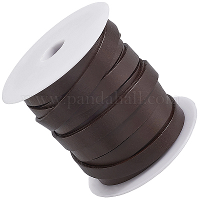10 ярд кожаных шнуров WL-CL0001-14B-1
