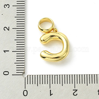 Покрытие стойки латунь с АБС-пластиком жемчуг европейские подвески KK-G501-02C-G-1