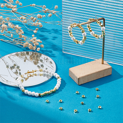 80шт многоугольные латунные бусины KK-UN0005-09-1