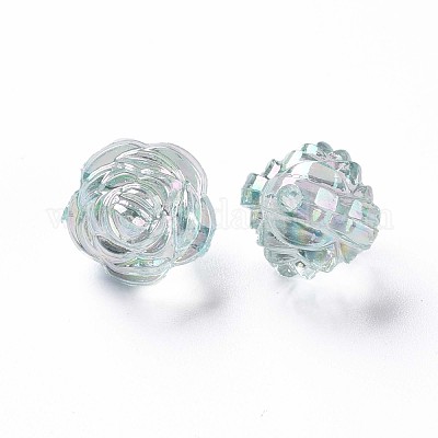 Прозрачные акриловые бусины TACR-S154-33C-754-1