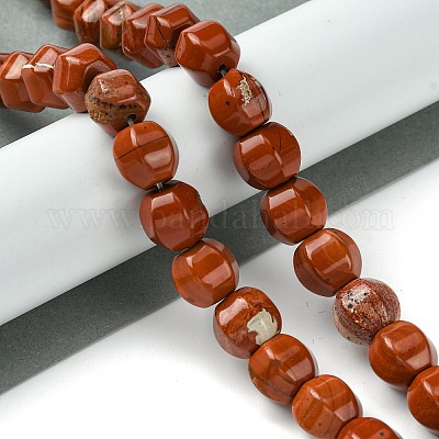 Натуральные красные яшмы бусы пряди G-H023-A04-01-1