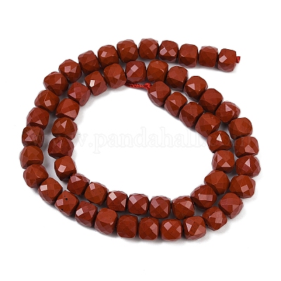 Натуральные красные яшмы бусы пряди G-H078-C34-6mm-1