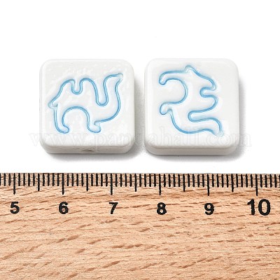 Фарфоровые бусины ручной работы PORC-Z004-02A-1