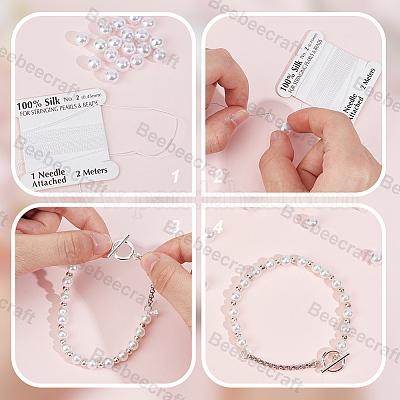 Чистый шелковый шнур OCOR-WH20019-02D-1