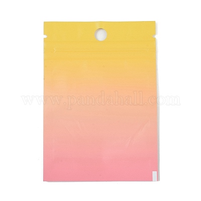 Прямоугольные пластиковые пакеты Инь-Янь с застежкой-молнией OPP-H001-01D-02-1