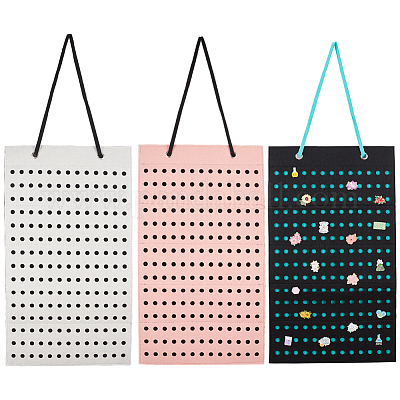 3 шт. 3 стиля фетровых настенных подвесных рулонов для украшений AJEW-OC0005-49-1