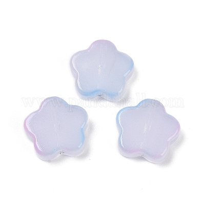 Прозрачные стеклянные бусины DGLA-E004-03B-1