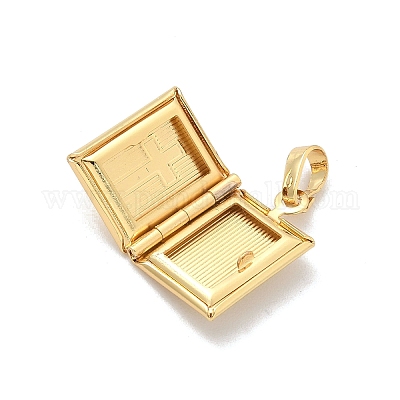 Подвески латуни медальон&nbsp;KK-Z115-01G-01-1