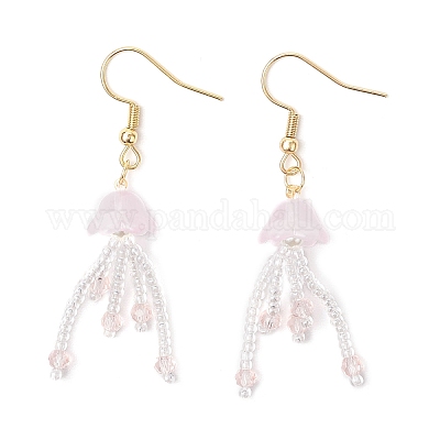 Серьги-подвески из нержавеющей стали 304 EJEW-MZ00454-01-1