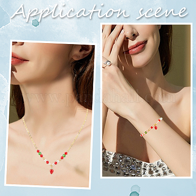 5шт латунные эмалированные подвески KK-CN0002-64-1