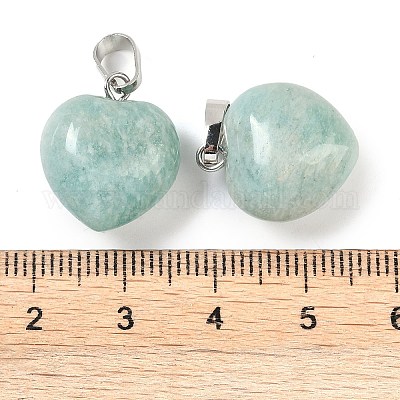 Природные подвески амазонит G-J386-H16-P-1
