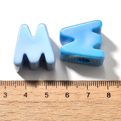 УФ-покрытие непрозрачные акриловые европейские бусины SACR-Z007-01M-1