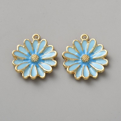 Подвески из эмали и сплава FIND-WH0433-97G-A-1