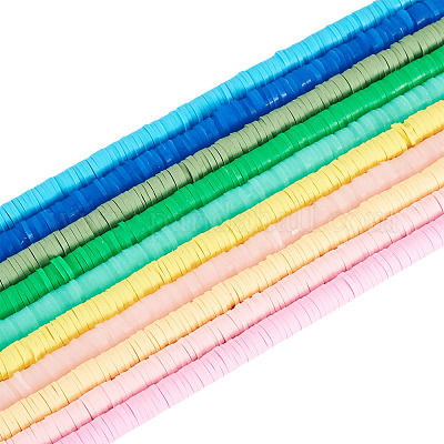 10 нити 10 стиля нити из полимерной глины ручной работы CLAY-TA0001-75-1