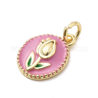 Латунь эмаль подвески KK-P338-29G-04-1