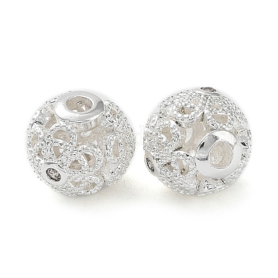 Покрытие стойки латунь микропаве прозрачные кубические циркониевые бусины KK-B078-09S-1