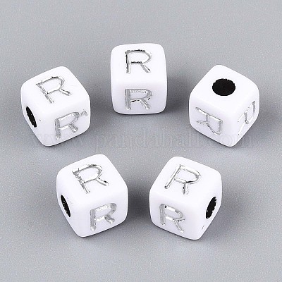 Непрозрачные акриловые бусины SACR-T035-03R-1