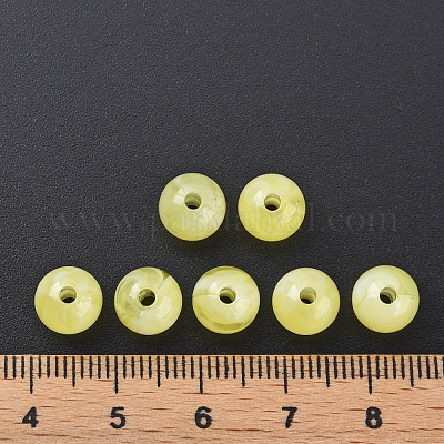 Акриловые бусины&nbsp;MACR-S375-001B-08-1