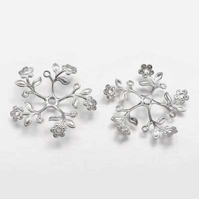 Латунные причудливые шапочки для бус&nbsp;KK-F679-04-1