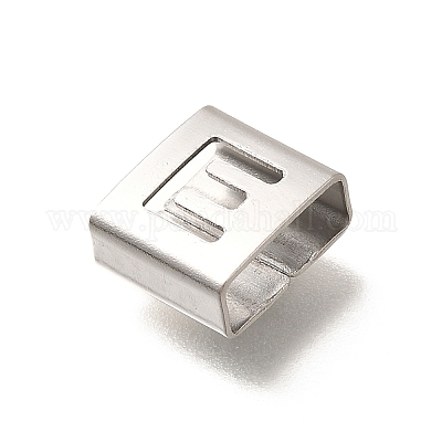 Квадратные скользящие подвески в виде букв из нержавеющей стали 304 STAS-L132-25E-1