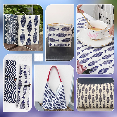 Полиэфирная ткань&nbsp;DIY-WH0899-90A-1