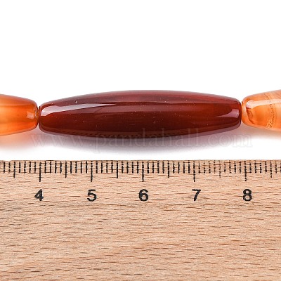 Натуральный полосатый агат / полосатые агатовые бусы G-Z113-A06-1