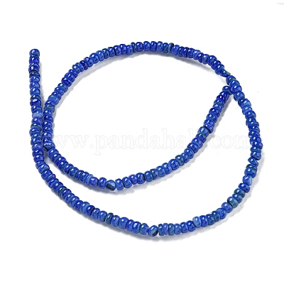 Окрашенные нити бусин из натуральных пресноводных ракушек X1-BSHE-G039-07J-1