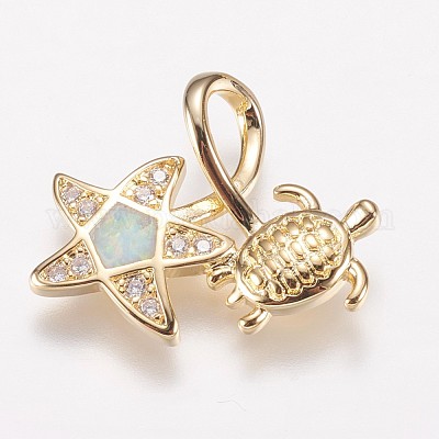 Латунные подвески KK-E735-10G-D-1