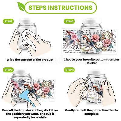 Бумага для переноса тепла из ПВХ своими руками DIY-WH0517-016-1