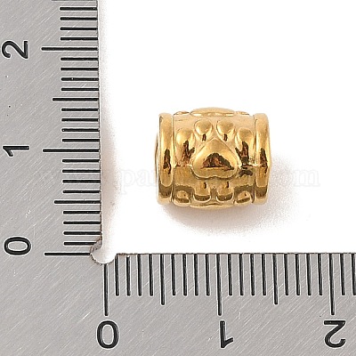 Бусины из нержавеющей стали 304 STAS-Z058-03G-03-1