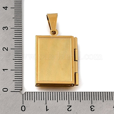 Подвески-медальоны из нержавеющей стали 316 STAS-G146-25G-1