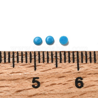 Синтетических бирюзовый кабошон G-C070-02E-1