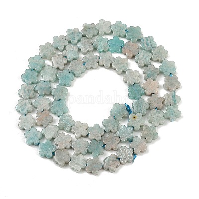 Природных амазонит бисер нитей G-B138-C10-01-1