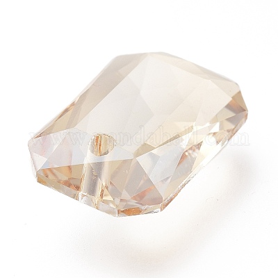 Стеклянные стразы подвески&nbsp;RGLA-A024-J01-001GS-1