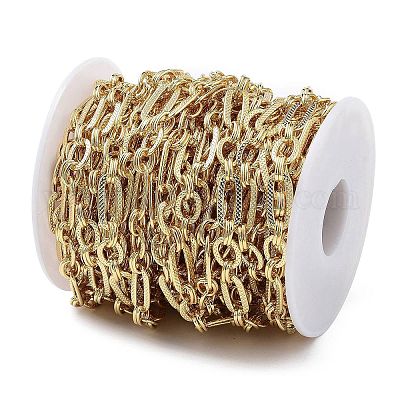 Цепи с овальными звеньями из латуни CHC-G023-02G-1