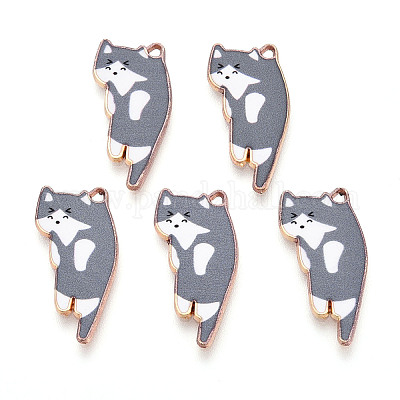 Подвески из эмали и сплава ENAM-N063-01C-1