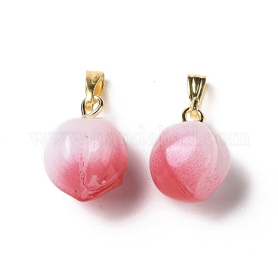 Подвески из непрозрачного окрашенного распылением стекла GLAA-I050-14B-1